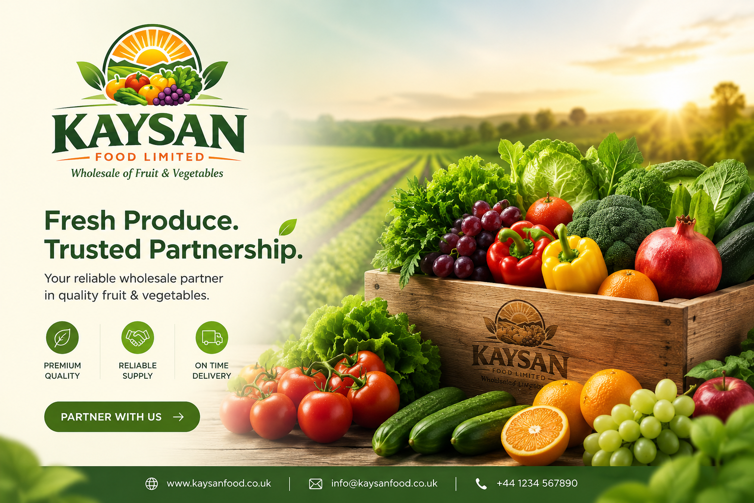 Fresh Fruits and Vegetables
